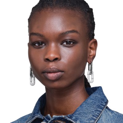 THE POP J MARC PAVE DROP EARRING